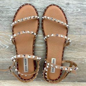 Steve Madden Travel Tan Sandals